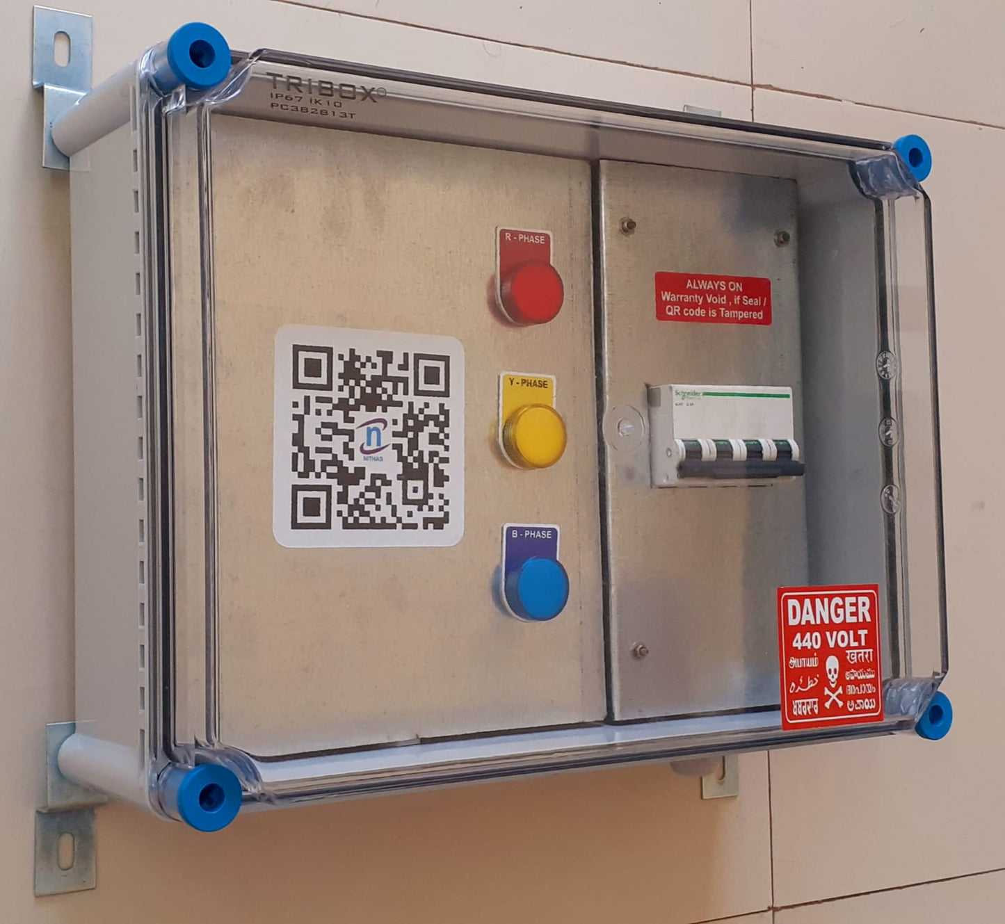 NITHAS SMART POWER FACTOR CONTROLLER - SAVER-ULTRA HEAVY DUTY-112 KVA